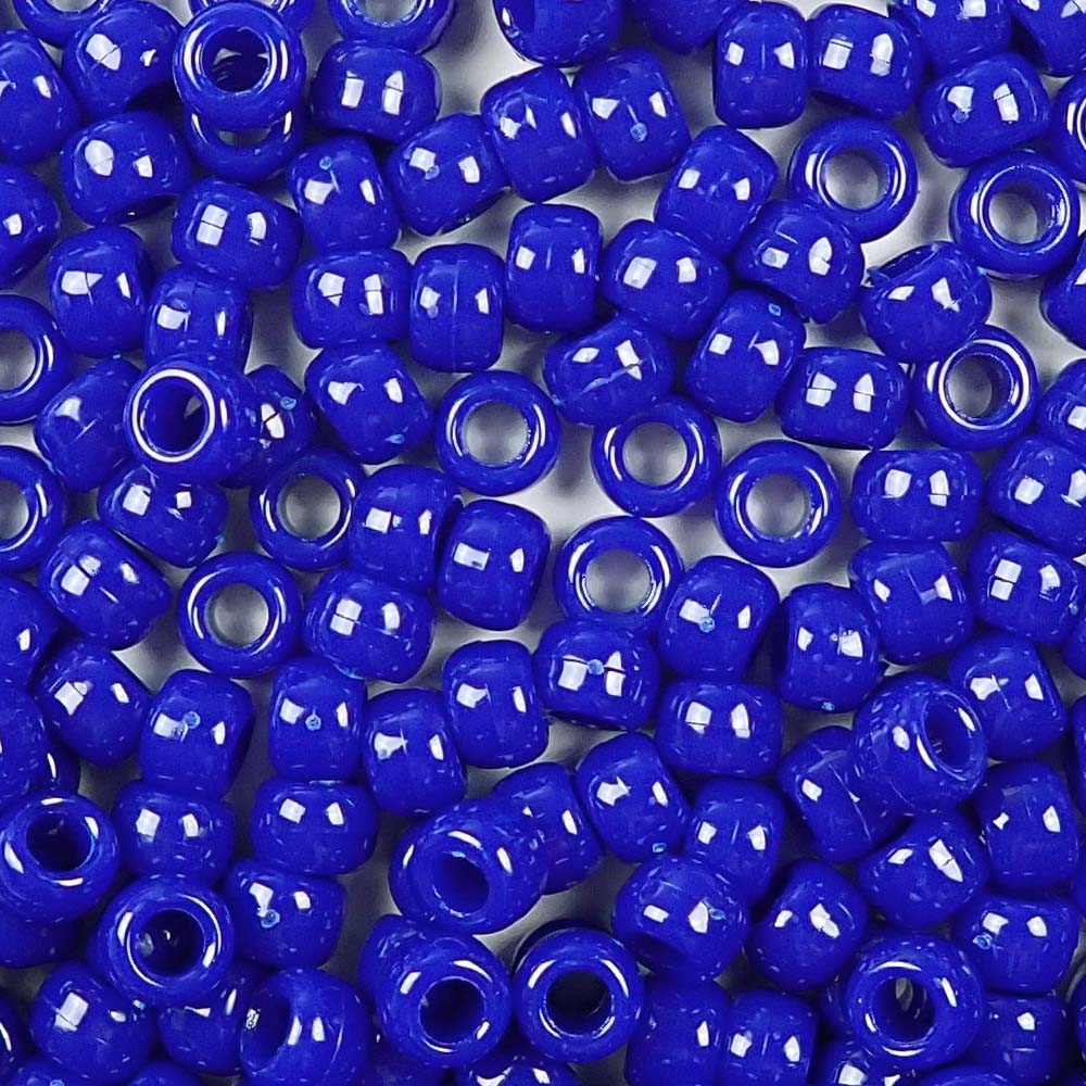 Ponny Beads azul royal 50pcs