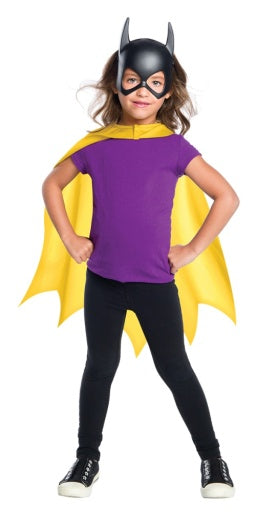 Batgirl Cape & Mask Kids Set
