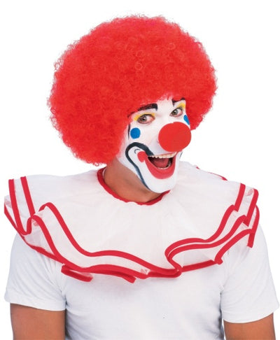 Peluca Clown Wig Red