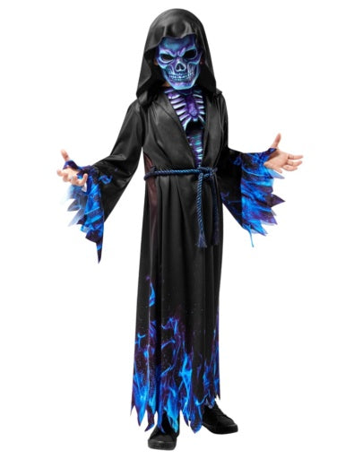 Blue Reaper Kids Costume
