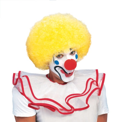 Peluca Clown Wig-Yellow