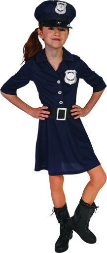 Police Girl Kids Costume