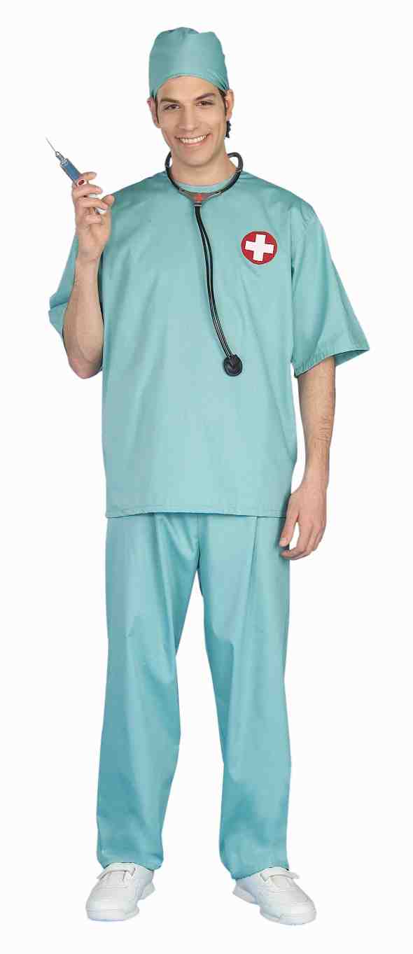 Surgical Scrubs Adult Costume