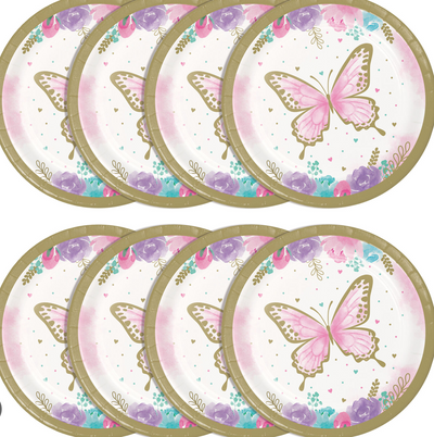 BUTTERFLY SHIMMER PLATES