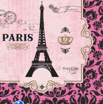 Paris Day Napkins