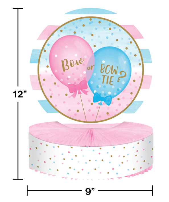 Gender Reveal Centerpiece