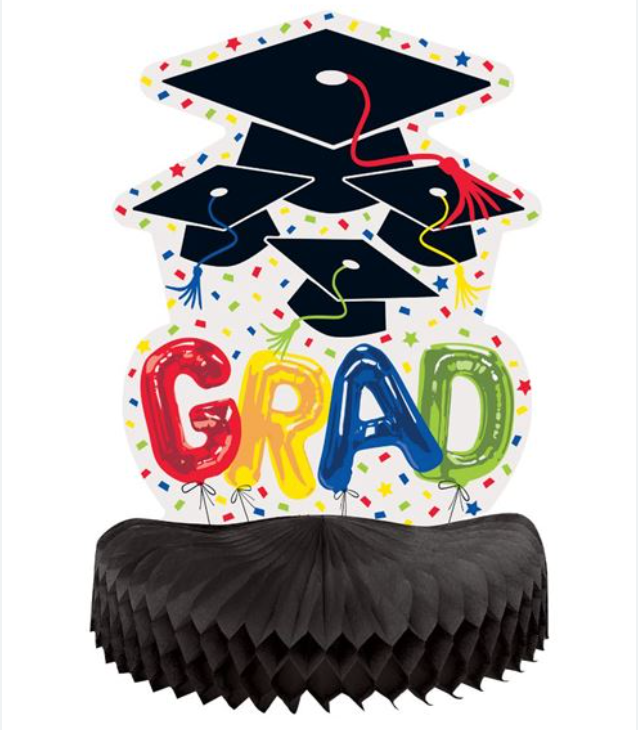 Grad Centerpie Balloons