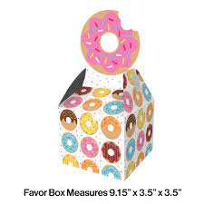 Donut Time Favor Caja