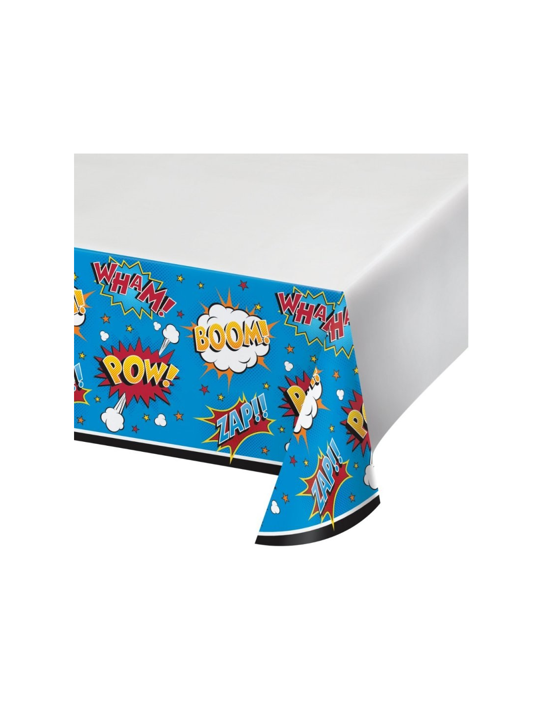 Super Heroes Mantel Plastico