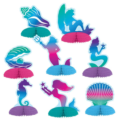 Mermaid Mini Centros de Mesa Sirena