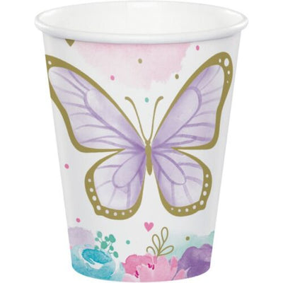 Vaso Mariposa (x 8ud)