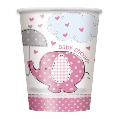 Vaso de Carton Elephants Pink