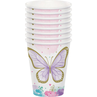 Vaso Mariposa (x 8ud)